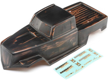 ECX Body, Black/Copper, Precut: Doomsday / ECX220003