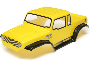ECX Body, Painted, Yellow: Barrage 2.0 / ECX220011