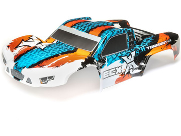 ECX Body, Painted, Orange/Blue: 1/10 4WD Torment / ECX230032