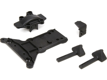 ECX Kryt převodovky, ochranná deska, držák aku: 1:10 4WD ECX Kryt převodovky, ochranná deska, držák aku: 1:10 4WD / ECX231010