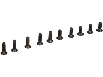 ECX Screw, M3, Flat Head, Binder Head (10) / ECX235004