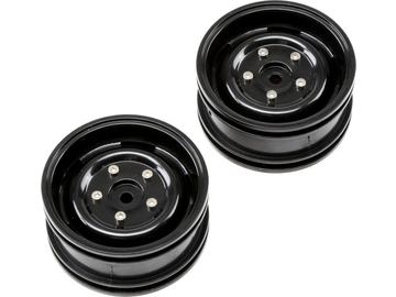 ECX 1.9 Wheel, Black (2): 1.9 Barrage Kit/RTR / ECX41004