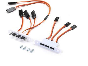 E-flite Hands-Free Servo Connector Set: SNJ-5/AT-6 Texan 1.5m / EFL-2963