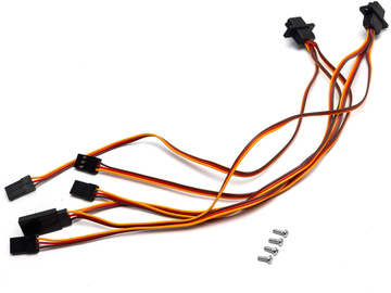 E-flite kabely s konektory připojení křídel: Night Timber X Evolution 1.2m E-flite kabely s konektory připojení křídel: Night Timber X Evolution 1.2m / EFL013863
