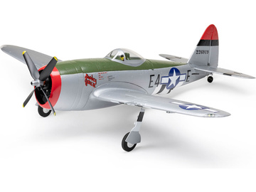 E-flite Micro P-47 Thunderbolt 0.625m BNF Basic AS3X+ SAFE Select E-flite Micro P-47 Thunderbolt 0.625m BNF Basic AS3X+ SAFE Select / EFL07050