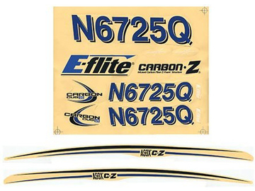 E-flite samolepky: Carbon Cub 2.2m / EFL1045015