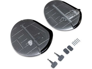 E-flite Painted Vertical Fins, Left/Right: Beechcraft D18 / EFL106256
