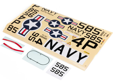 E-flite samolepky Navy: RC-45J 1.5m E-flite samolepky Navy: RC-45J 1.5m / EFL107268