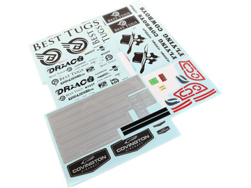 E-flite samolepky: Draco 2.0m / EFL12556