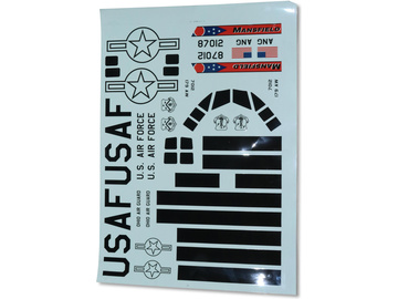 E-flite samolepky: EC-1500 Twin 1.5m / EFL15768