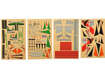 E-flite sada samolepek: X-VERT VTOL E-flite sada samolepek: X-VERT VTOL / EFL1807