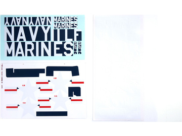 E-flite Decal Sheet: 1.2m F4U-4 / EFL18506