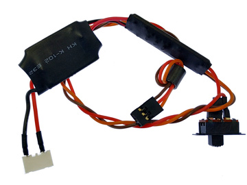 E-flite řídící jednotka LED osvětlení s vypínačem: Night Radian 2.0m / EFL36505