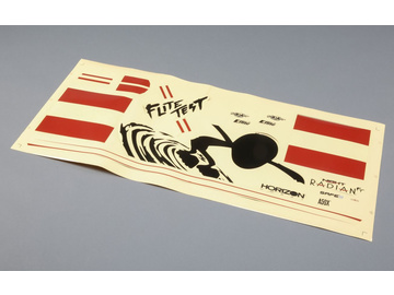 E-flite Decal Sheet: Night Radian / EFL3656