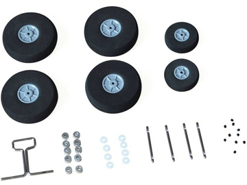E-flite Wheel Set (Wheels and Axles): Cargo EC-1500 / EFL5760
