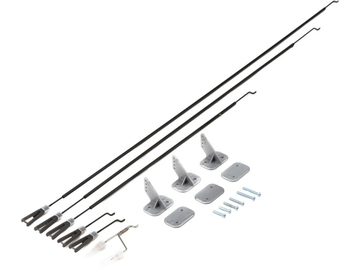 E-flite Pushrods and Control Horn Set: P-51D / EFL6722