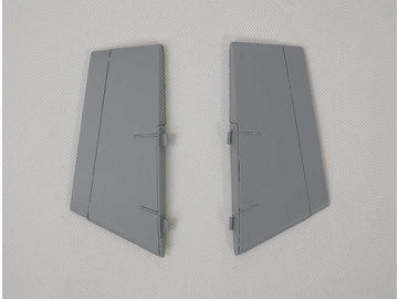 E-flite Ventral Fin Set, Gray: F-16 Falcon 80mm / EFL87882