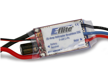 E-flite regulátor střídavý 25A Heli E-flite regulátor střídavý 25A Heli / EFLA325H