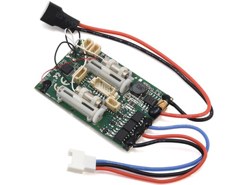 E-flite přijímač A6421BLA DSMX 6Ch AS3X SAFE BL ESC / EFLA6421BLA