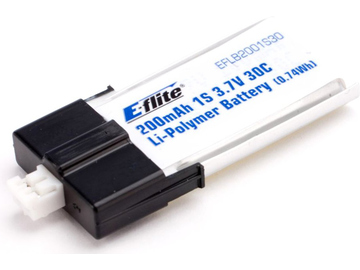 E-flite LiPo 3.7V 200mAh 30C / EFLB2001S30