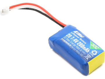 E-flite LiPo 7.4V 280mAh 30C JST-PH E-flite LiPo 7.4V 280mAh 30C JST-PH / EFLB2802S30