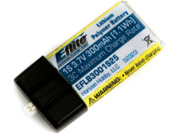 E-flite LiPo Battery 3.7V 300mAh 25C / EFLB3001S25