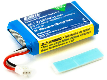 E-flite LiPo 7.4V 300mAh 35C JST-PH / EFLB3002S35