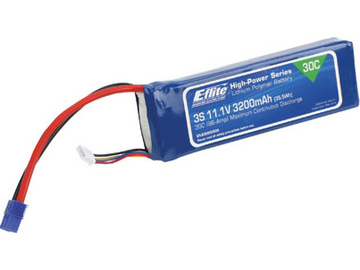 E-flite LiPo 11.1V 3200mAh 30C EC3 / EFLB32003S30