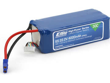 E-flite LiPo 22.2V 4000mAh 30C EC3 / EFLB40006S30