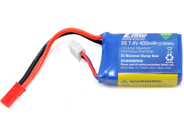 E-flite LiPo 7.4V 400mAh 30C JST / EFLB4002S30