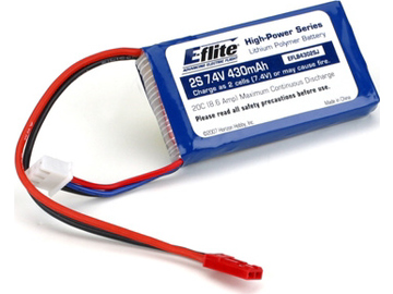 E-flite LiPo 7.4V 430mAh 20C JST / EFLB4302SJ