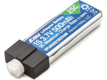 E-flite LiPo Battery 3.7V 500mAh 25C UMX / EFLB5001S25UM
