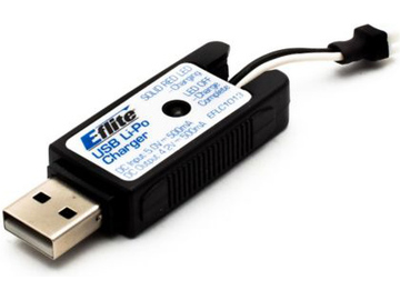 E-flite 1S USB Li-Po Charger, 500mAh UMX / EFLC1013