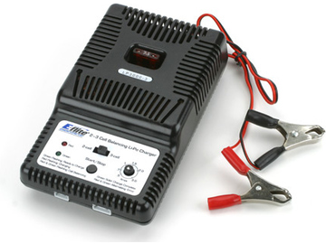 E-flite nabíječ LiPo 2-3 články 0.5-3A s balancérem / EFLC3010