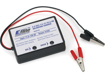 E-flite nabíječ LiPo 2-3-články 0,65A s balancérem / EFLC3110