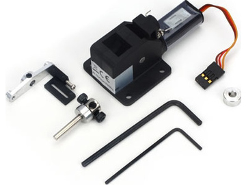 E-flite zatahovací podv. 15-25 - 90° příďová řídicí jednotka E-flite zatahovací podv. 15-25 - 90° příďová řídicí jednotka / EFLG21190