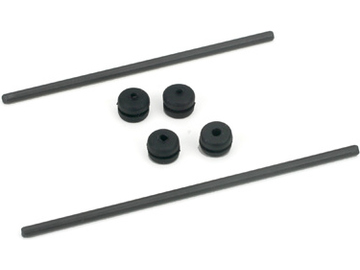 Blade Body Mount Rod & Grommet Set: BCX/2/3 / EFLH1226