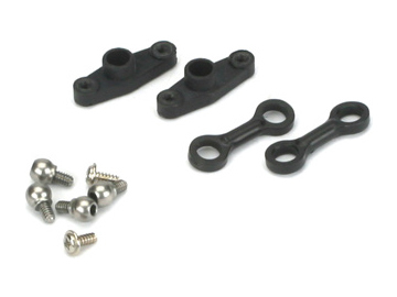 Blade Bell Mixer Arm and Pushrod/Link Set: B400, B450 / EFLH1418
