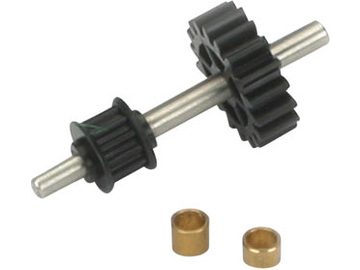Blade Tail Drive Gear/Pulley Assembly: B400, B450 / EFLH1455