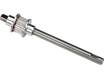 Blade Tail Rotor Shaft and Aluminum Drive Pulley: B400 / EFLH1465A