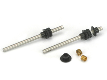 Blade Tail Rotor Shaft and Drive Pulley (2): B400 / EFLH1465