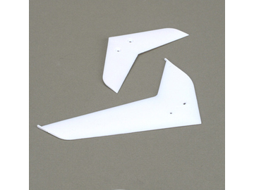 Blade Stabilizer/Fin Set, White: B400 / EFLH1472W