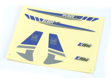 Blade samolepky modré / stříbrné: mCX Blade samolepky modré / stříbrné: mCX / EFLH2230