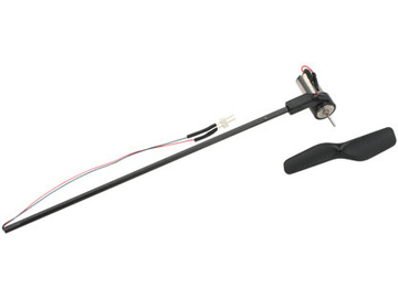 Blade ocasní část kompletní, motor, rotor: mSR Blade ocasní část kompletní, motor, rotor: mSR / EFLH3002