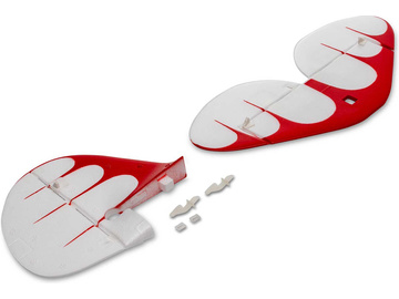 E-flite ocasní plochy bílé: Waco 0.55m / EFLU05353