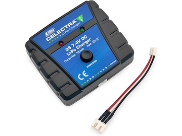 E-flite nabíječ LiPol 2čl 7.4V DC 700mA E-flite nabíječ LiPol 2čl 7.4V DC 700mA / EFLUC1009