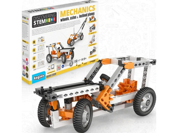 Engino Stem Mechanics kola, nápravy a nakloněné roviny / EN-STEM02