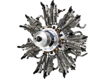 Evolution 7-Cylinder 35cc 4-Stroke Glow Radial Engine / EVOE735