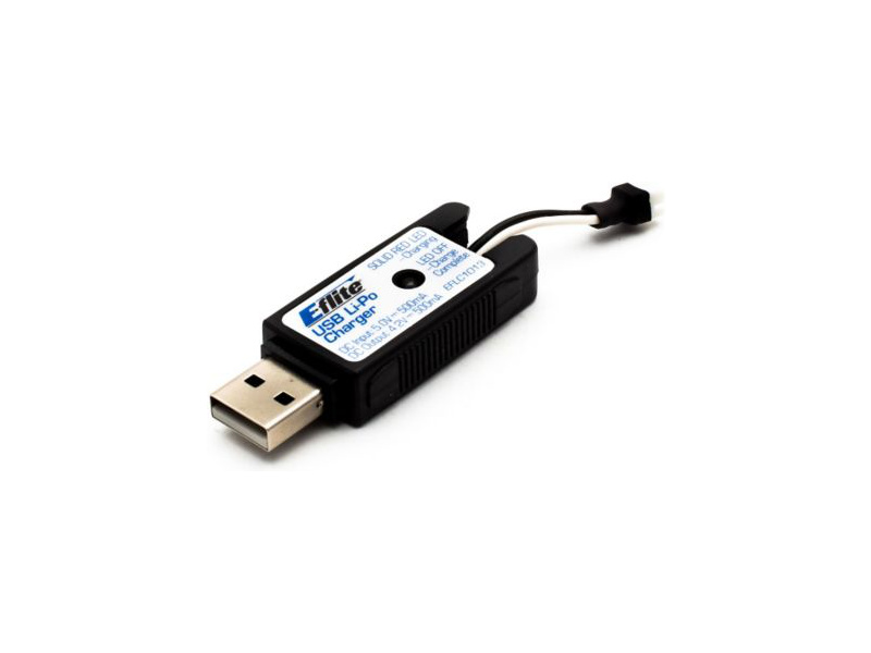 E-flite nabíječ LiPo 3.7V 500mA UMX USB