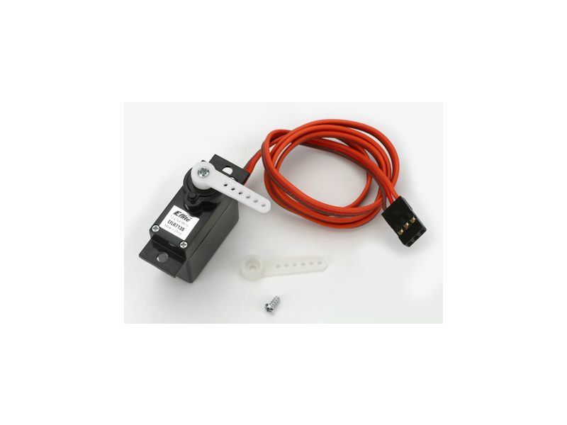 thumbnail image 2 of E-Flite Mini Short Lead 3-Wire Servo With Arms - EFL1060 2 of 13